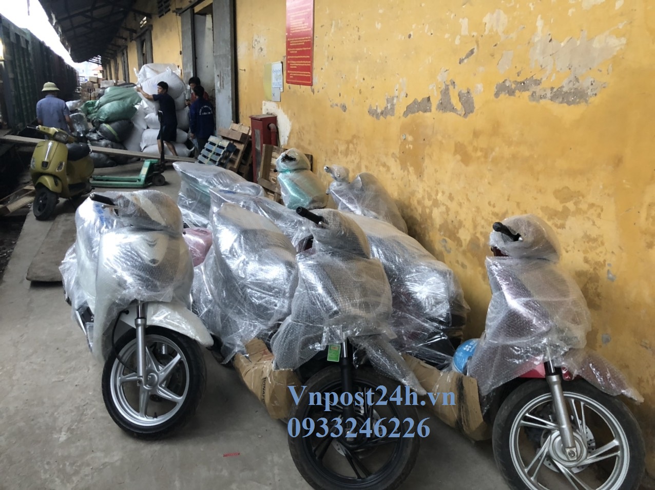 Gửi xe máy Hà Nội vào Sài Gòn